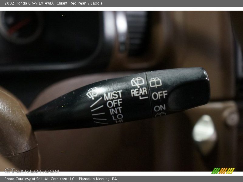 Chianti Red Pearl / Saddle 2002 Honda CR-V EX 4WD