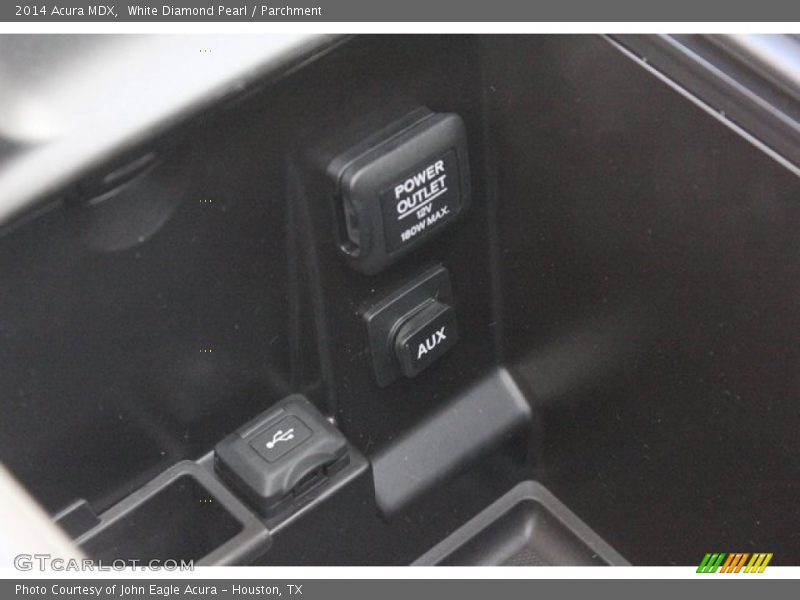 White Diamond Pearl / Parchment 2014 Acura MDX