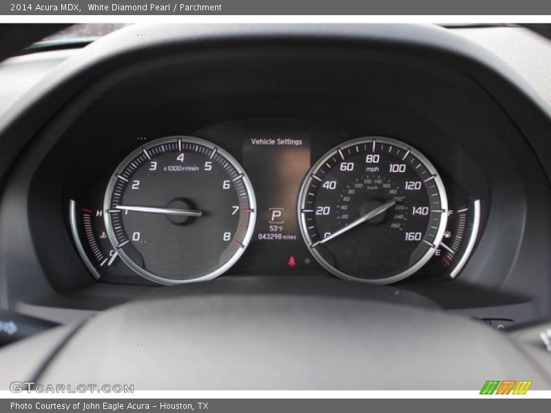 White Diamond Pearl / Parchment 2014 Acura MDX