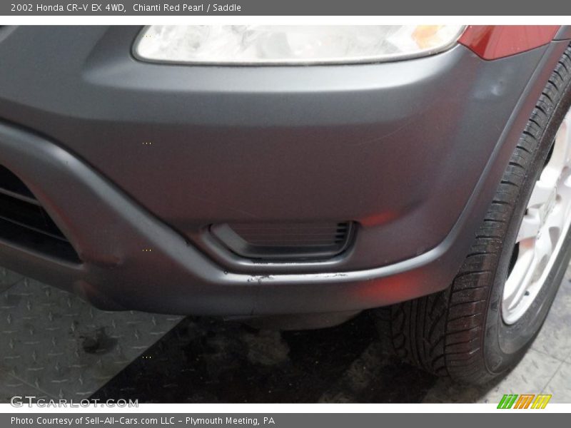 Chianti Red Pearl / Saddle 2002 Honda CR-V EX 4WD
