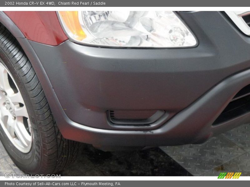 Chianti Red Pearl / Saddle 2002 Honda CR-V EX 4WD