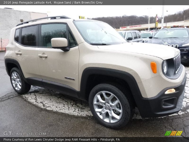 Mojave Sand / Bark Brown/Ski Grey 2016 Jeep Renegade Latitude 4x4