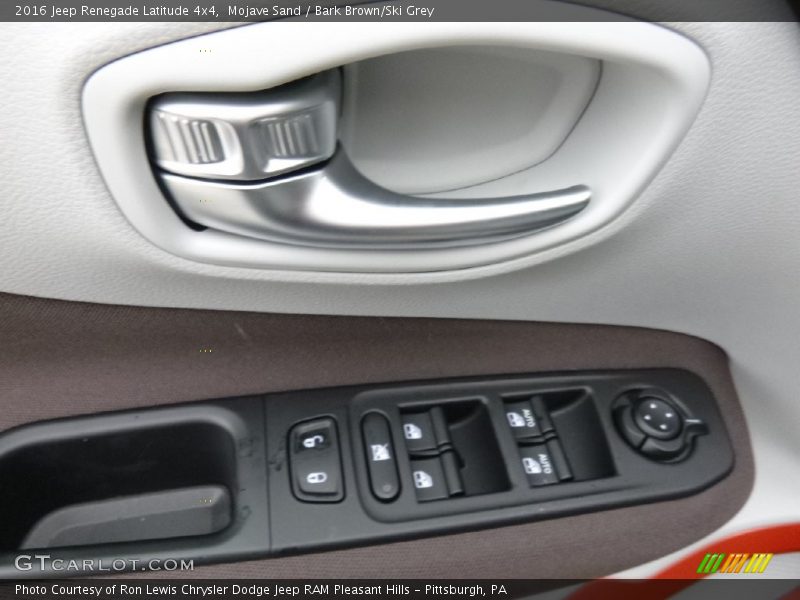 Mojave Sand / Bark Brown/Ski Grey 2016 Jeep Renegade Latitude 4x4