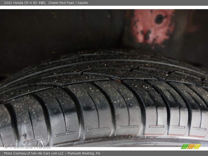 Chianti Red Pearl / Saddle 2002 Honda CR-V EX 4WD