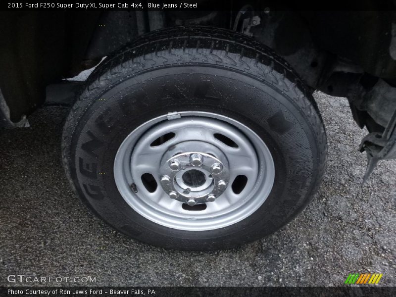 Blue Jeans / Steel 2015 Ford F250 Super Duty XL Super Cab 4x4
