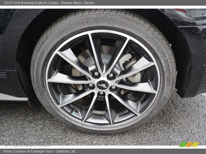 Shadow Black / Ebony 2016 Ford Mustang EcoBoost Coupe