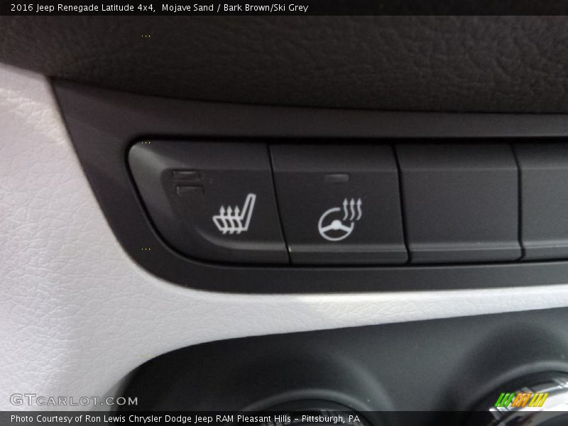 Mojave Sand / Bark Brown/Ski Grey 2016 Jeep Renegade Latitude 4x4