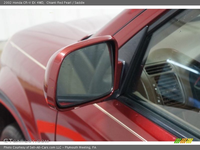 Chianti Red Pearl / Saddle 2002 Honda CR-V EX 4WD
