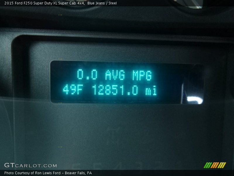Blue Jeans / Steel 2015 Ford F250 Super Duty XL Super Cab 4x4