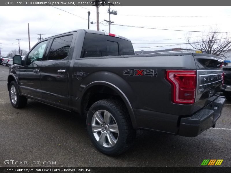 Magnetic / Platinum Black 2016 Ford F150 Platinum SuperCrew 4x4