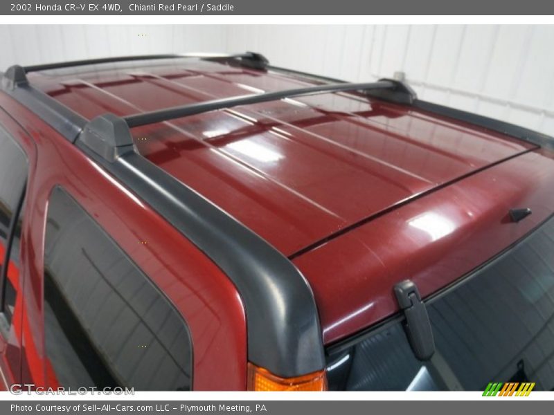 Chianti Red Pearl / Saddle 2002 Honda CR-V EX 4WD