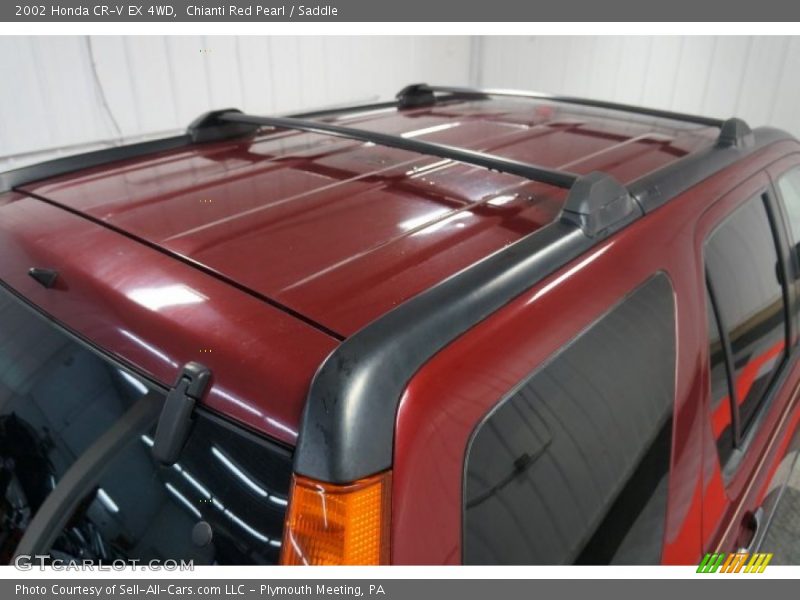 Chianti Red Pearl / Saddle 2002 Honda CR-V EX 4WD
