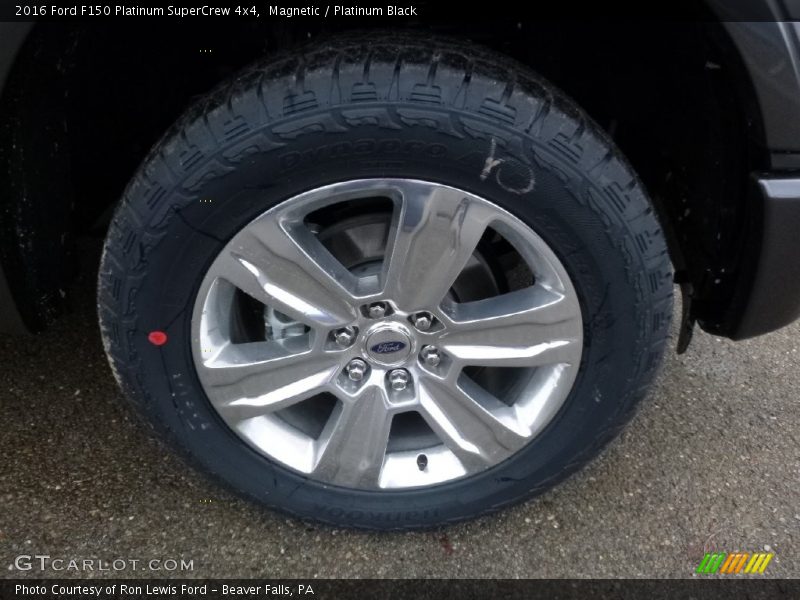 Magnetic / Platinum Black 2016 Ford F150 Platinum SuperCrew 4x4
