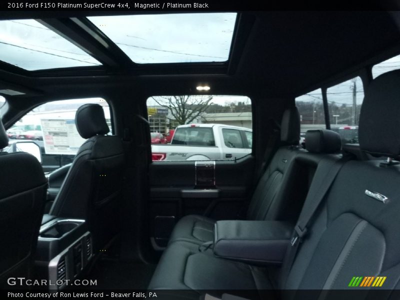 Magnetic / Platinum Black 2016 Ford F150 Platinum SuperCrew 4x4