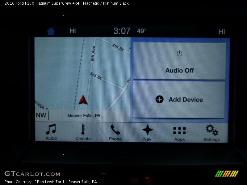 Magnetic / Platinum Black 2016 Ford F150 Platinum SuperCrew 4x4