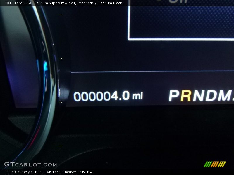 Magnetic / Platinum Black 2016 Ford F150 Platinum SuperCrew 4x4
