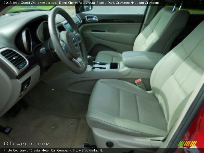 Deep Cherry Red Crystal Pearl / Dark Graystone/Medium Graystone 2013 Jeep Grand Cherokee Laredo