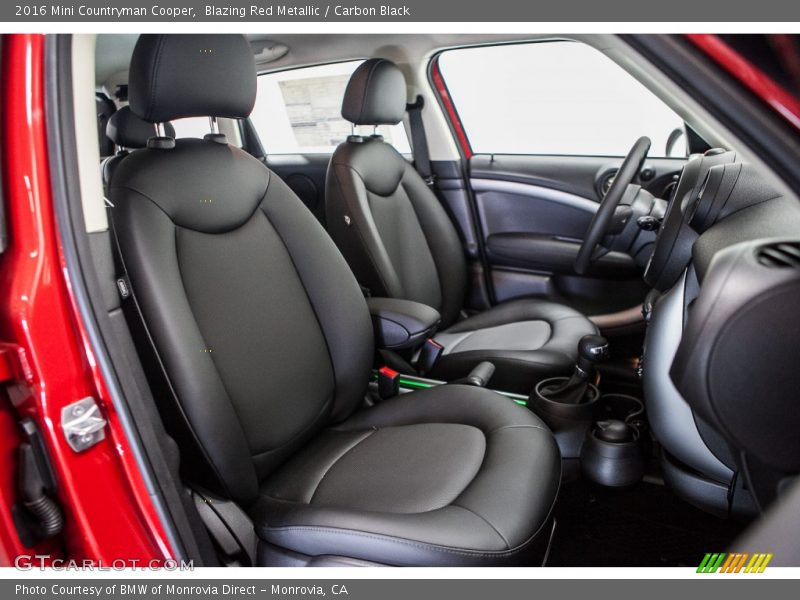 Blazing Red Metallic / Carbon Black 2016 Mini Countryman Cooper