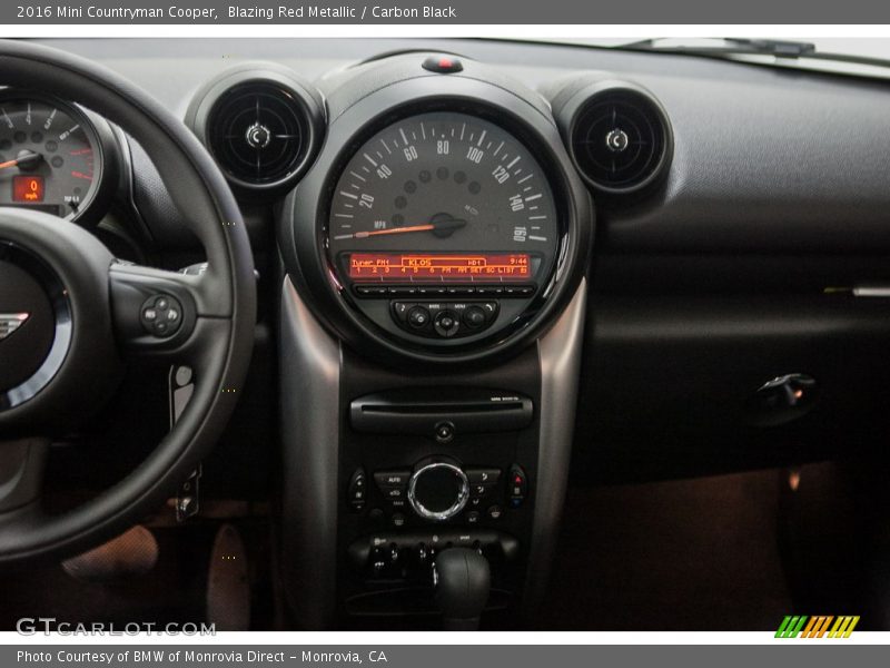 Blazing Red Metallic / Carbon Black 2016 Mini Countryman Cooper