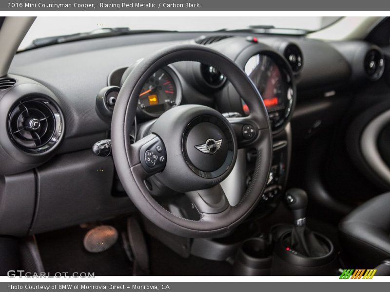 Blazing Red Metallic / Carbon Black 2016 Mini Countryman Cooper