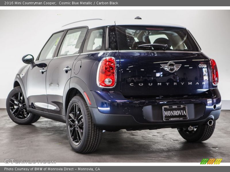Cosmic Blue Metallic / Carbon Black 2016 Mini Countryman Cooper