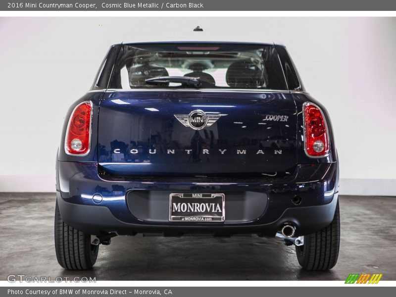 Cosmic Blue Metallic / Carbon Black 2016 Mini Countryman Cooper