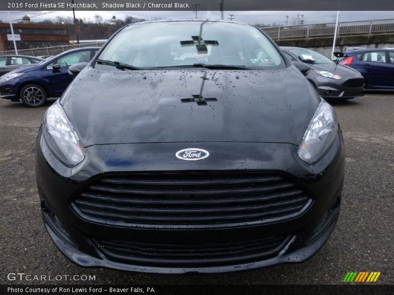 Shadow Black / Charcoal Black 2016 Ford Fiesta SE Hatchback