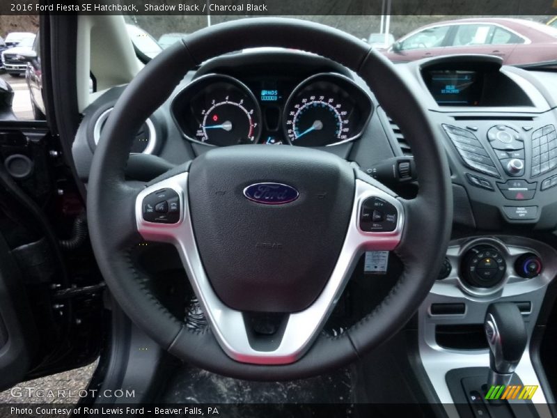 Shadow Black / Charcoal Black 2016 Ford Fiesta SE Hatchback