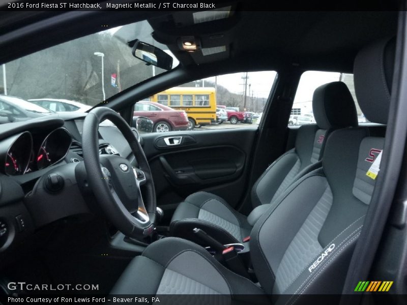 Magnetic Metallic / ST Charcoal Black 2016 Ford Fiesta ST Hatchback