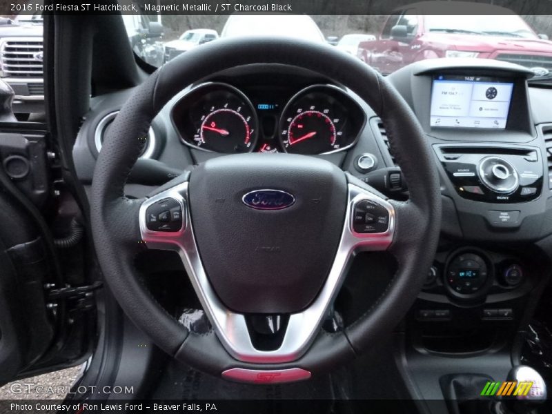 Magnetic Metallic / ST Charcoal Black 2016 Ford Fiesta ST Hatchback
