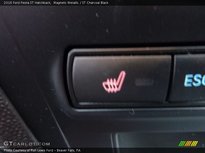 Magnetic Metallic / ST Charcoal Black 2016 Ford Fiesta ST Hatchback