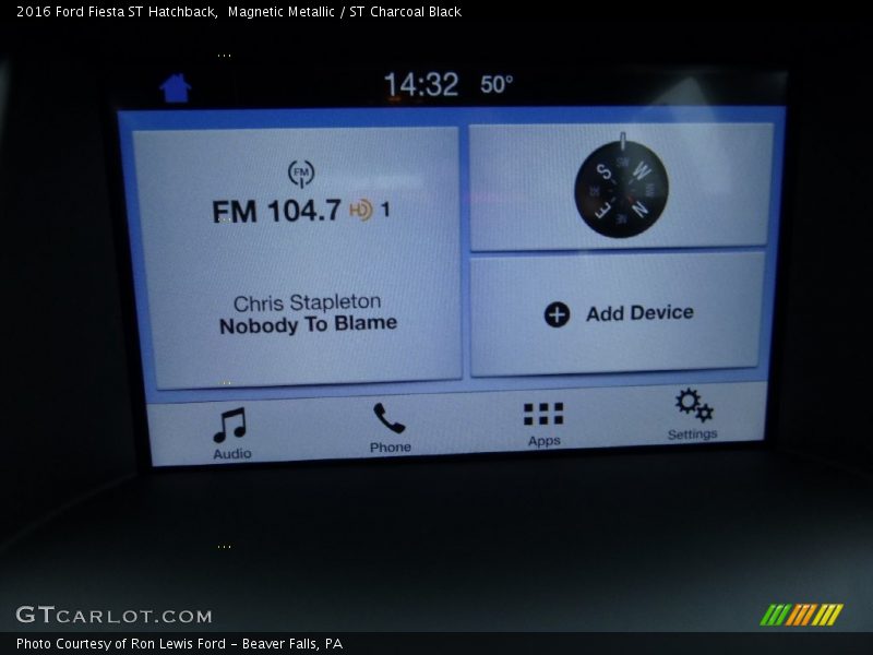 Magnetic Metallic / ST Charcoal Black 2016 Ford Fiesta ST Hatchback