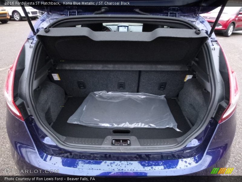 Kona Blue Metallic / ST Charcoal Black 2016 Ford Fiesta ST Hatchback