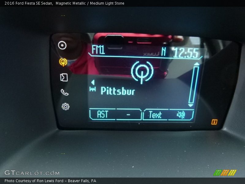 Magnetic Metallic / Medium Light Stone 2016 Ford Fiesta SE Sedan