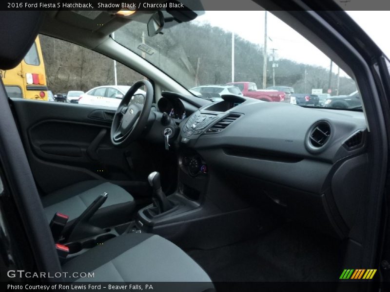 Shadow Black / Charcoal Black 2016 Ford Fiesta S Hatchback