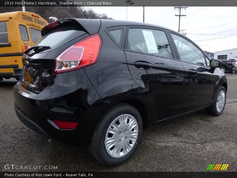 Shadow Black / Charcoal Black 2016 Ford Fiesta S Hatchback