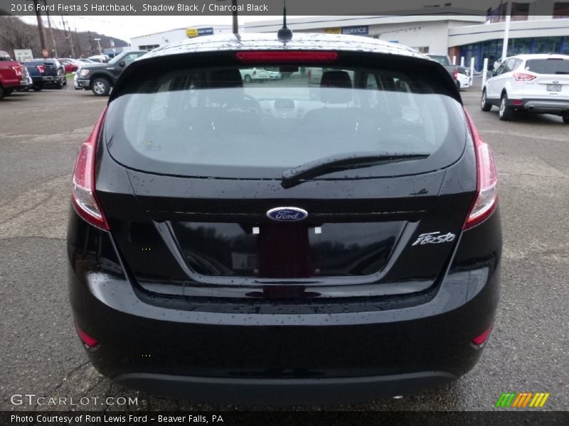 Shadow Black / Charcoal Black 2016 Ford Fiesta S Hatchback