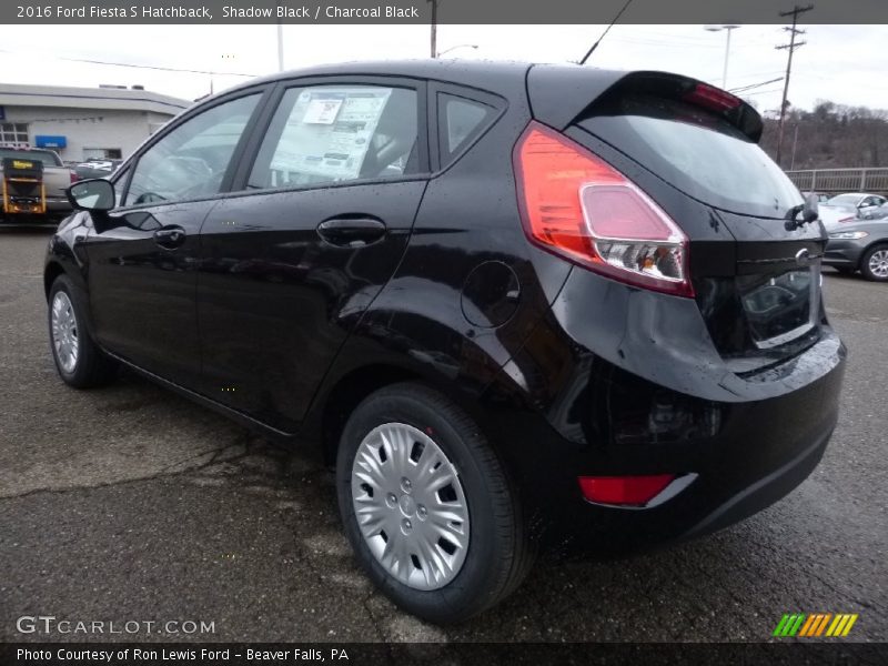 Shadow Black / Charcoal Black 2016 Ford Fiesta S Hatchback