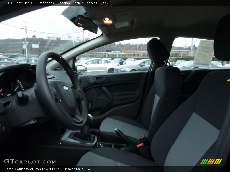 Shadow Black / Charcoal Black 2016 Ford Fiesta S Hatchback