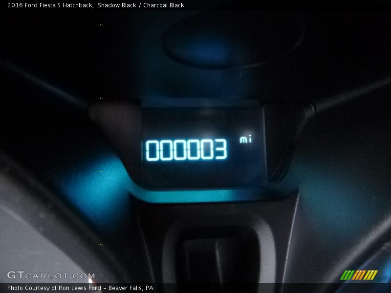 Shadow Black / Charcoal Black 2016 Ford Fiesta S Hatchback