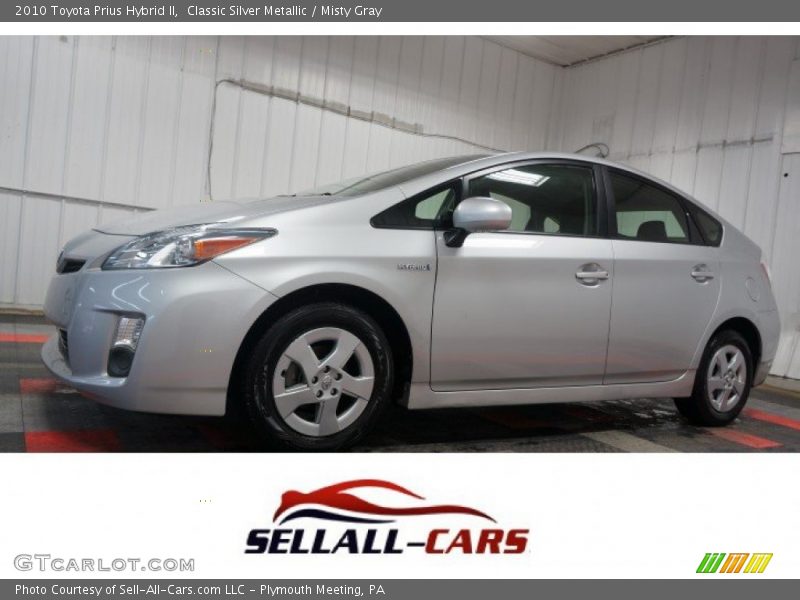 Classic Silver Metallic / Misty Gray 2010 Toyota Prius Hybrid II