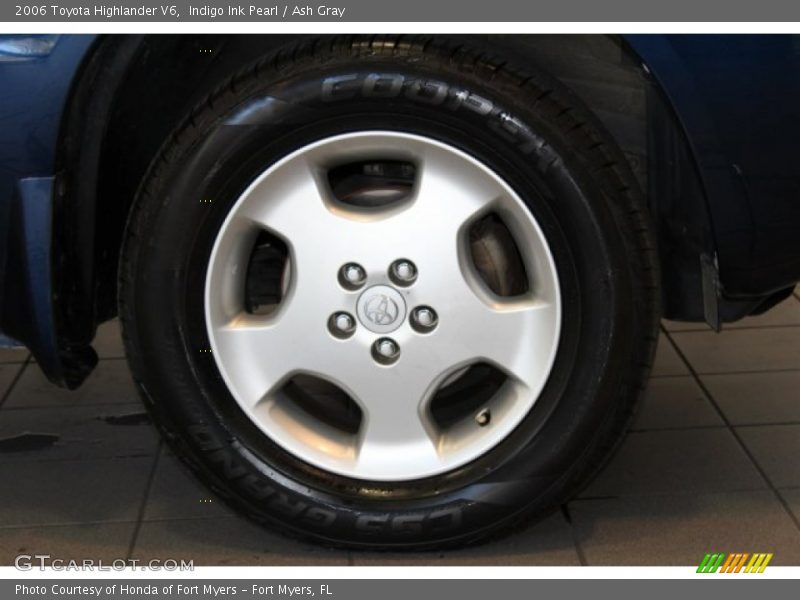 Indigo Ink Pearl / Ash Gray 2006 Toyota Highlander V6