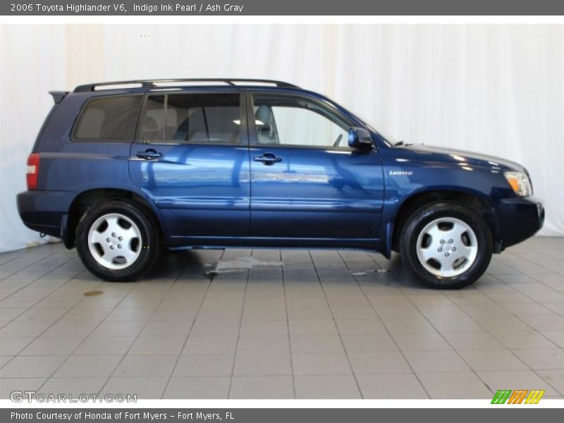 Indigo Ink Pearl / Ash Gray 2006 Toyota Highlander V6