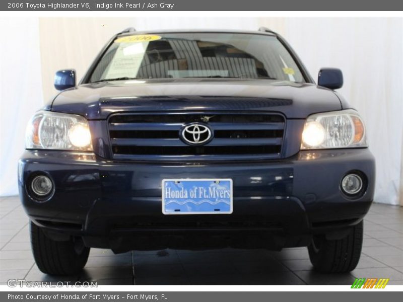 Indigo Ink Pearl / Ash Gray 2006 Toyota Highlander V6