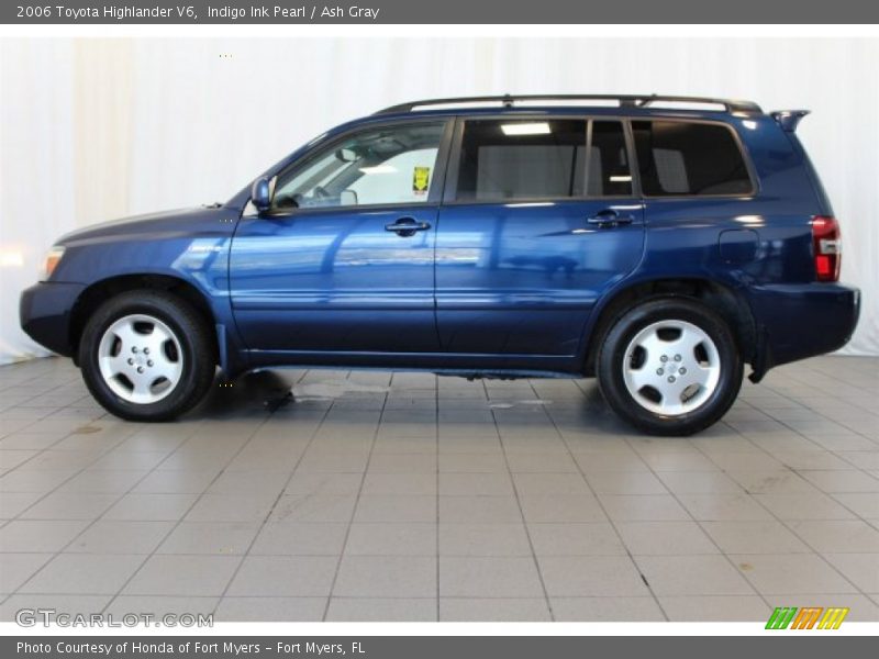 Indigo Ink Pearl / Ash Gray 2006 Toyota Highlander V6