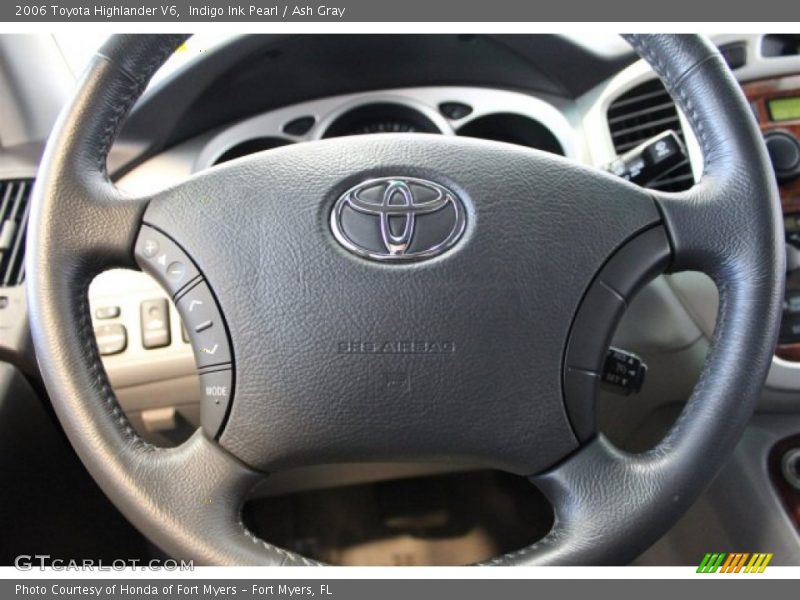 Indigo Ink Pearl / Ash Gray 2006 Toyota Highlander V6