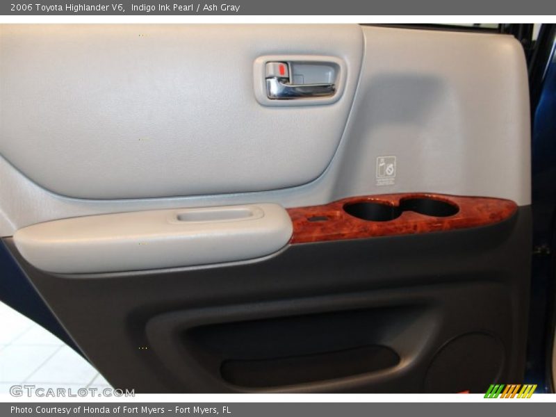 Indigo Ink Pearl / Ash Gray 2006 Toyota Highlander V6