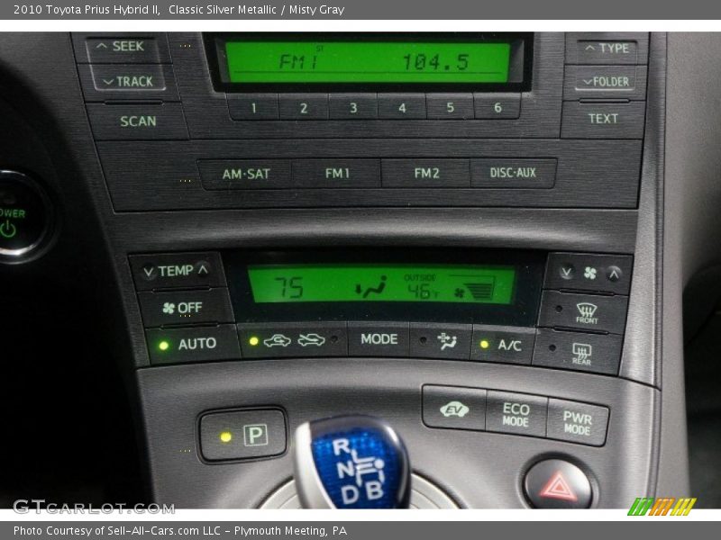 Classic Silver Metallic / Misty Gray 2010 Toyota Prius Hybrid II