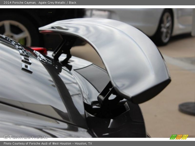 Agate Grey Metallic / Black 2014 Porsche Cayman