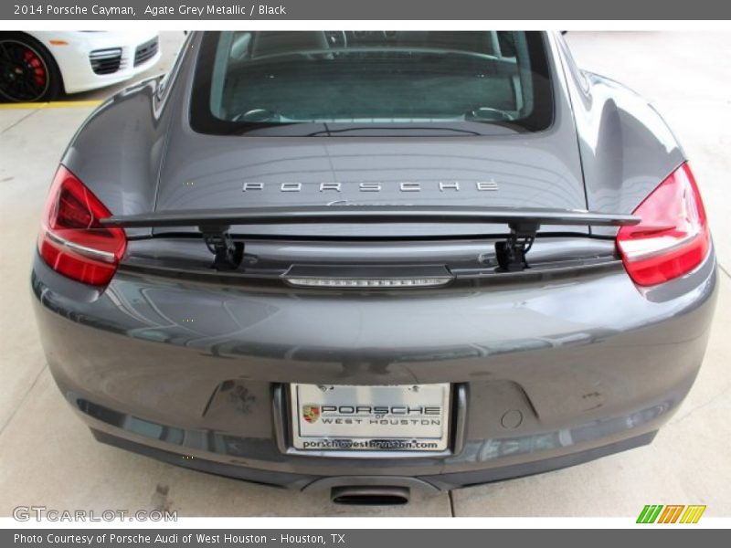 Agate Grey Metallic / Black 2014 Porsche Cayman